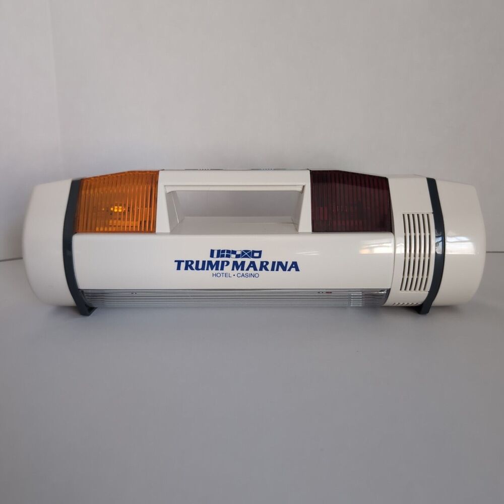 Trump‎ Marina Casino Promotional Car Emergency Flashlight Atlantic City NJ WORKS